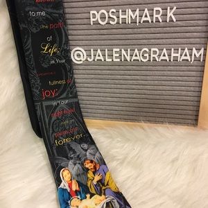 Christmas nativity tie